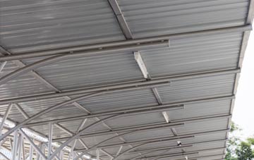 installing Pen Gilfach metal roofing